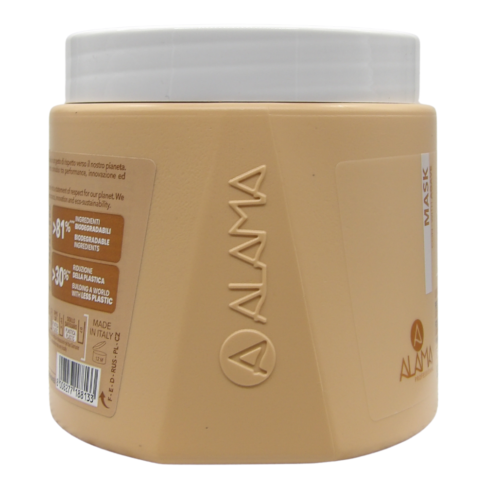 ALAMA Maschera Per Capelli Lisciante Alama Liss per capelli lisci e setosi 500ml (Mask)