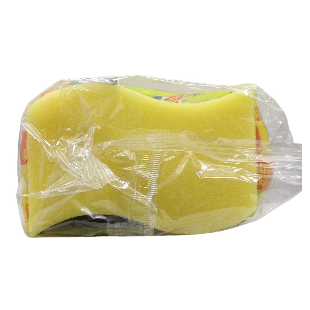 SPONTEX Spugna Grasso Stop 6Fibra Plus (Confezione Da 6 Spugne)