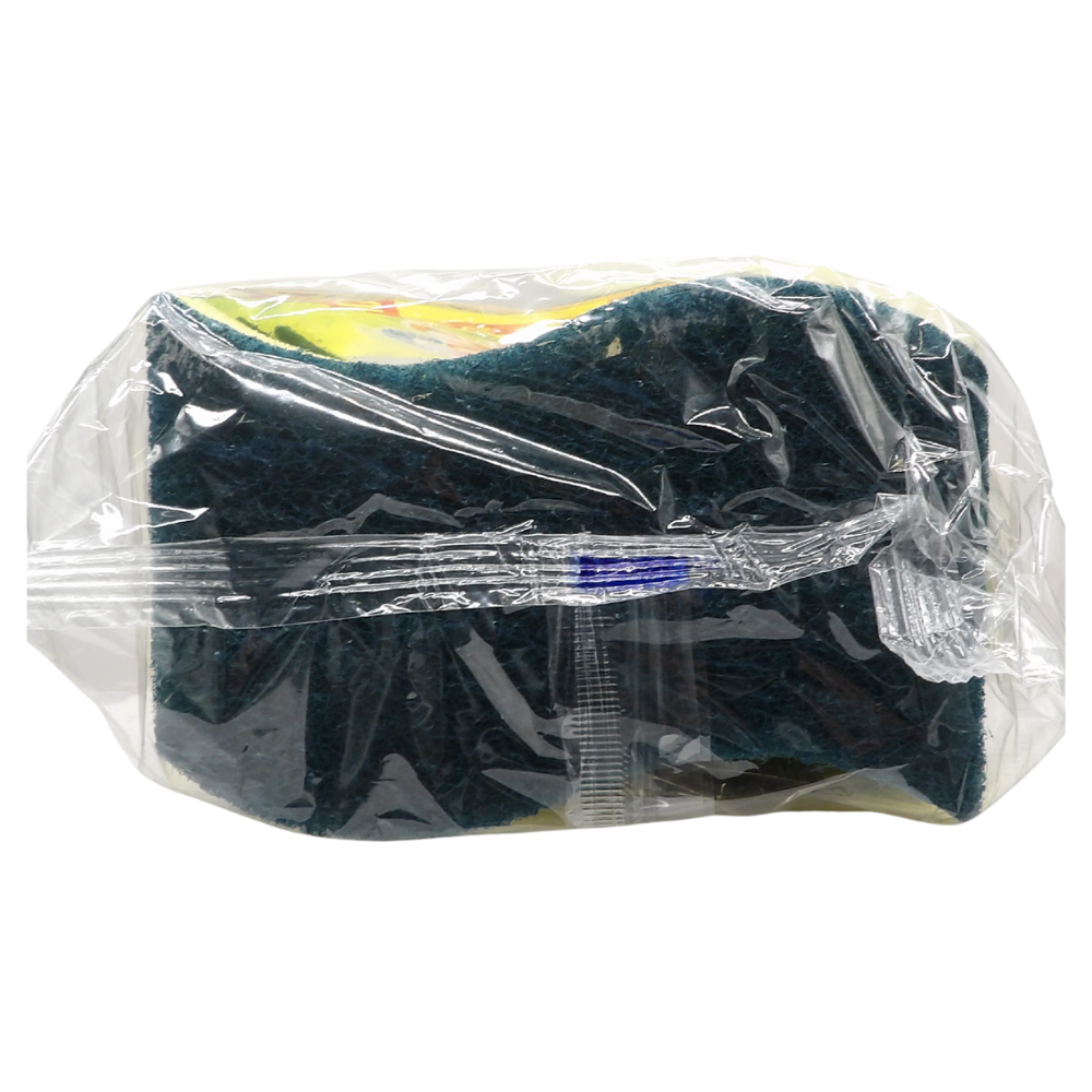SPONTEX Spugna Grasso Stop 6Fibra Plus (Confezione Da 6 Spugne)