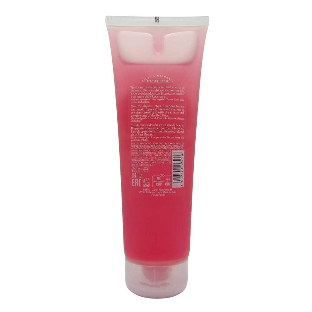Perlier Doccia Schiuma Petali di Rosa - 250 ml è un detergente corpo disponibile presso vari rivenditori online e fisici, noto per il suo profumo intenso e vellutato di rosa rossa.