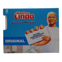 Mastro Lindo Gomma Magica spugna speciale progettata per rimuovere macchie e segni difficili su una vasta gamma di superfici in tutta la casa