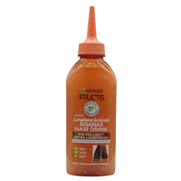 Garnier Fructis Balsamo Lamellare Hair Food Ananas, Per Donare Luminosità a Capelli Lunghi e Spenti, Formula con 97% di Ingredienti di Origine Naturale, 200 ml