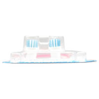 DENTASK SOFT CARE, Testina Studiata Per Denti e Gengive Sensibili. Extra Morbida. Compatibile Con La Maggior Parte Degli Spazzolini Elettrici (Confezione Da 2 Ricariche)