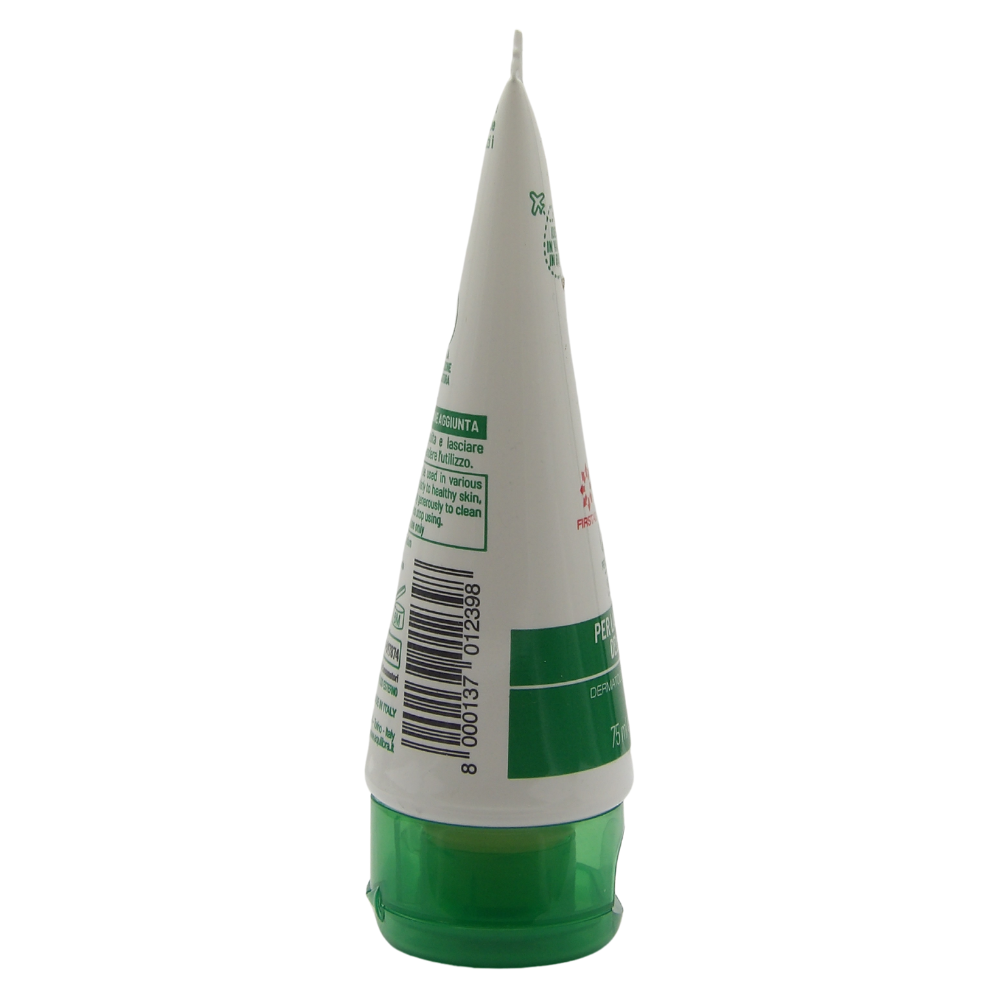equilibra Corpo, Aloe Dermo-Gel, Gel Lenitivo a Base di Aloe Vera, Crema Corpo per Arrossamenti, Sollievo Dopo Sole, Post Depilazione o Rasatura, Rossori Gengive, Piedi Stanchi, 75 ml