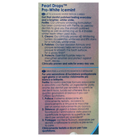 PEARL DROPS Dentifricio Daily Whitening, PRO-WHITE ICEMINT, Pulisce, Sbianca e Protegge 50ml