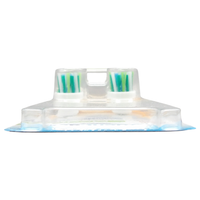 DENTASK TWIST CLEAN, Testina Per Una Pulizia Intensa Lungo Il Bordo Gengivale, Media. 5 Volte Più Efficace Per La Rimozione Della Placca Vs. Spazzolino Manuale (Confezione Da 2 Ricariche)