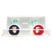 DENTASK TWIST CLEAN, Testina Per Una Pulizia Intensa Lungo Il Bordo Gengivale, Media. 5 Volte Più Efficace Per La Rimozione Della Placca Vs. Spazzolino Manuale (Confezione Da 2 Ricariche)