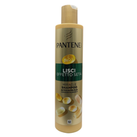 Pantene Shampoo Protezione Cheratina, Pantene Pro-V Miracle Serum Shampoo, Lisci Effetto Seta, Per Capelli Secchi, Opachi O Tendenti Al Crespo, Con Acido Ialuronico, 250 ml