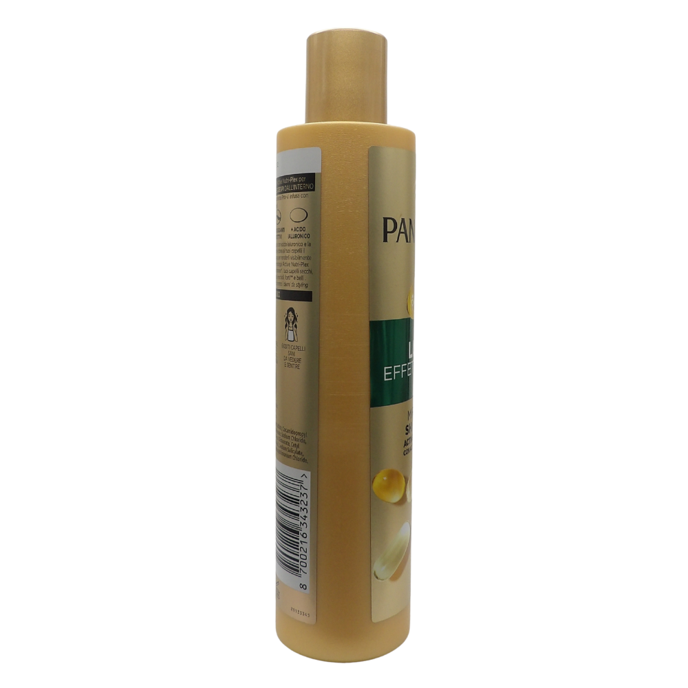 Pantene Shampoo Protezione Cheratina, Pantene Pro-V Miracle Serum Shampoo, Lisci Effetto Seta, Per Capelli Secchi, Opachi O Tendenti Al Crespo, Con Acido Ialuronico, 250 ml