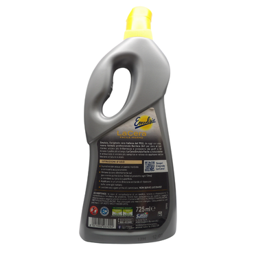Emulsio La Cera Facile Marmo Autolucidante per Pavimenti Formula Professionale Barriera 3in1 Protezione Brillantezza e Pulizia 725ml