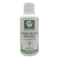BIOS & DERMA Sapone Delicato Biologico, Igiene Corpo, Eco Bio Protettivo. Con Aloe Vera, Avena e Camomilla 500ml