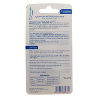 DENTASK Scovolini Interdentali Pick, Testina In Gomma Morbida. Delicatezza Sulle Gengive, Spazi Larghi (Confezione Da 40 Pezzi)