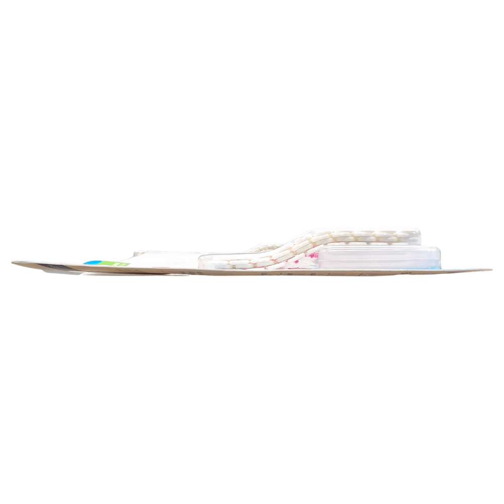 DENTASK Scovolini Interdentali Pick, Testina In Gomma Morbida. Delicatezza Sulle Gengive, Spazi Larghi (Confezione Da 40 Pezzi)