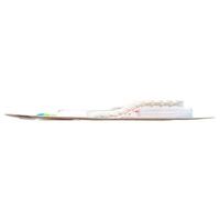 DENTASK Scovolini Interdentali Pick, Testina In Gomma Morbida. Delicatezza Sulle Gengive, Spazi Larghi (Confezione Da 40 Pezzi)