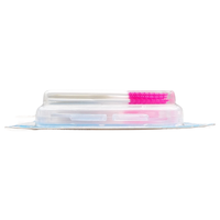 DENTASK Scovolini Interdentali Pick, Testina In Gomma Morbida. Delicatezza Sulle Gengive, Spazi Larghi (Confezione Da 40 Pezzi)