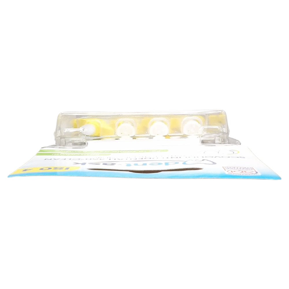 DENTASK Scovolino Interdentale 360° Clean, Misura ISO 4. Per La Salute Delle Gengive, Spazi Larghi mm 1,3-1,5