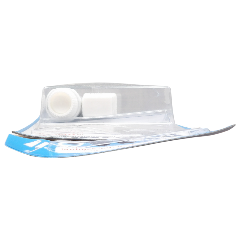 PASTA DEL CAPITANO Kit da Viaggio Composto da Spazzolino e Dentifricio Placca e Carie da 25 ml, Ottimo per l'Igiene Orale Sempre a Portata di Mano