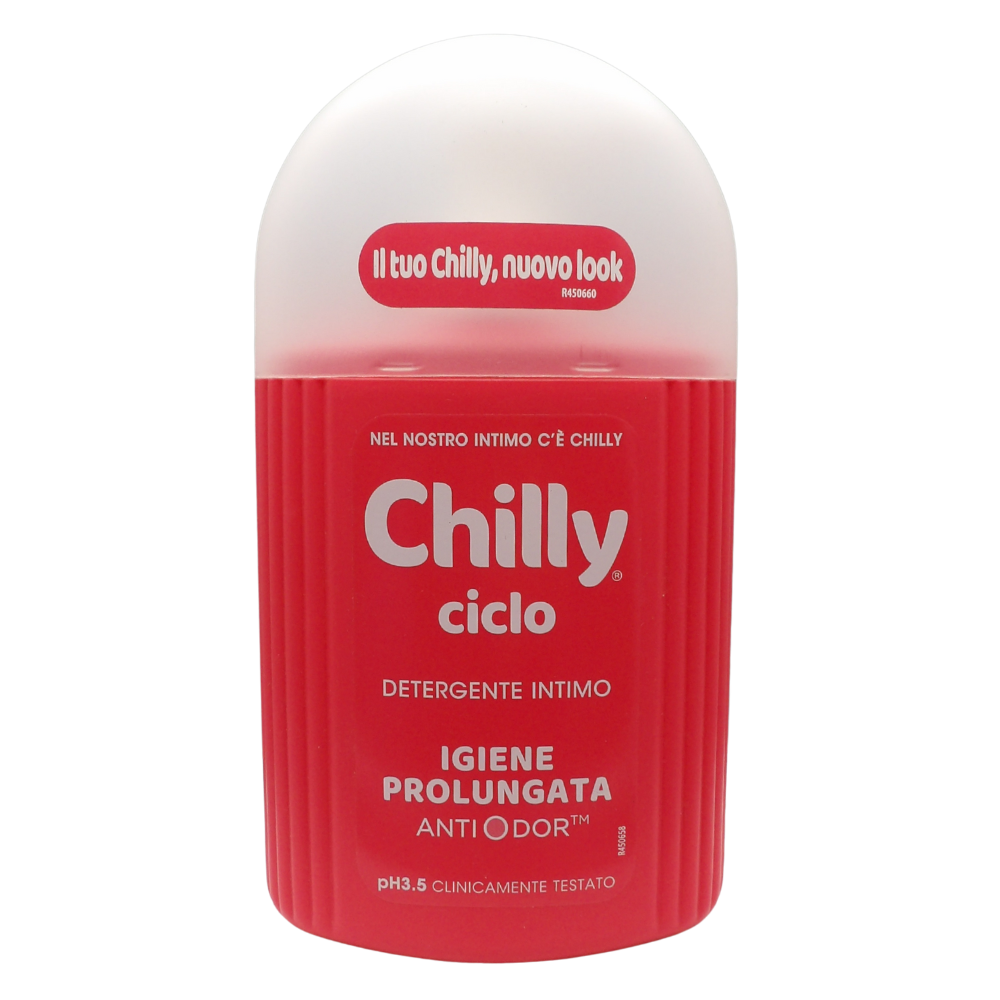 CHILLY Detergente Intimo CICLO, Igiene Prolungata, AntiOdor pH 3.5 200ml