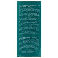 DIKSON Shampoo Detossinante, DETOX QUOTIDIANO, Per Tutti i Tipi Di Capelli. Con Estratti Di Roccia Vulcanica e Calendula. Formula Professionale Con Acido Ialuronico 500ml (Flacone)