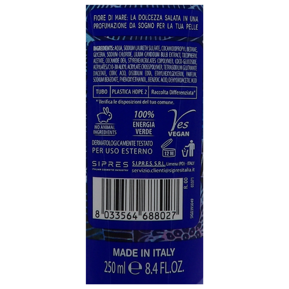 KESYR Docciaschiuma Aromatico, FIORE DI MARE 250ml
