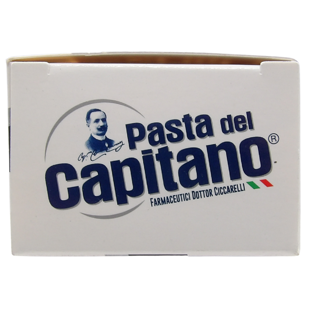 PASTA DEL CAPITANO Dentifricio CARBONE Vegetale Attivo Bio, Sbiancante Naturale Dei Denti In Pasta Nera, Efficace Contro Le Sostanze Che Macchiano Lo Smalto, Tubetto da 75 ml
