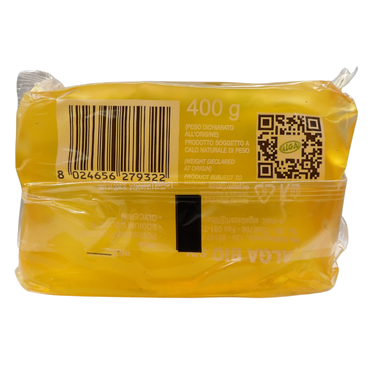 ALGA BIO Sapone Ecologico: Naturale all'Olio di Cocco, Delicato sulla Pelle, Adatto per Lavatrice e a Mano, Ottima Azione Detergente, Biodegradabile - 400g