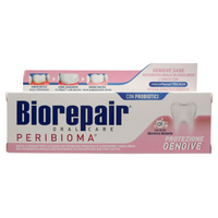 BIOREPAIR PERIBOMA Dentifricio PROTEZIONE GENGIVE, Combatte Ed Aiuta a Prevenire i Problemi Gengivale, Con Acido Ialuronico Salva Gengive 75ml