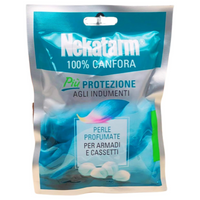 NEKA TARM 100% CANFORA, Più Protezione Agli Indumenti, Perle Profumate Per Armadi e Cassetti 50g