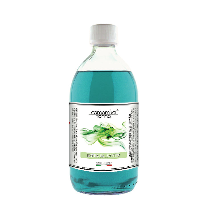 Camomilla Torino Diffusore Ambiente 26 Fragranze Naturali e Intense ad Alto Concentrato di Essenza - Made in Italy Formato Ricarica da 500ml