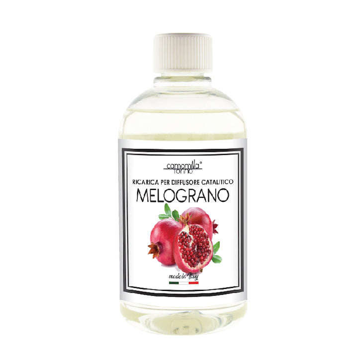 Camomilla Torino Ricarica Profumo 500 ml per Lampada Catalitica 25 Fragranze Naturali e Intense ad Alto Concentrato di Essenza- Made in Italy