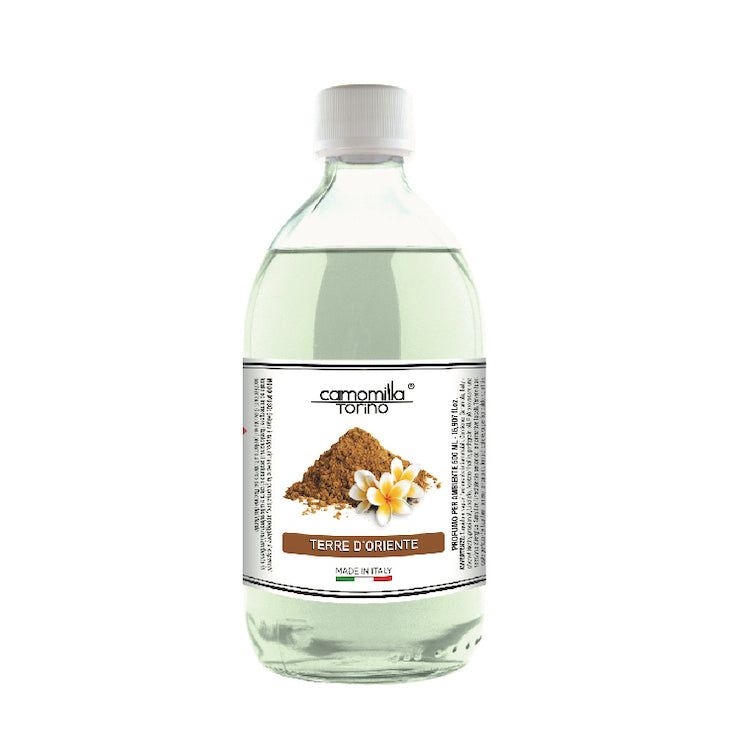 Camomilla Torino Diffusore Ambiente 26 Fragranze Naturali e Intense ad Alto Concentrato di Essenza - Made in Italy Formato Ricarica da 500ml